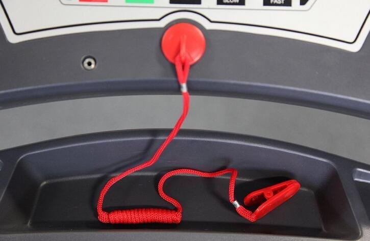 how to use the treadmill. Safety key